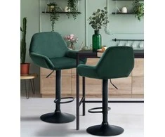 Mville Baro kėdė "Braga velvet" juoda