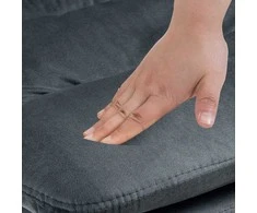 Mville Baro kėdė "Damar velvet" juoda