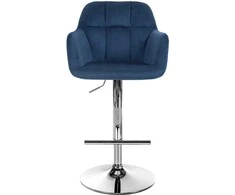 Mville Baro kėdė "Natoma Velvet" chromuota