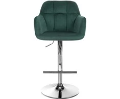 Mville Baro kėdė "Natoma Velvet" chromuota