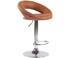 Mville Baro kėdė Olinda, dirbtinė oda, chromuota
