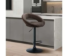Mville Baro kėdė "Olinda velvet" juoda