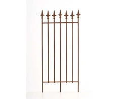 Clp Trading Sodo grotelės ELISA 100 x 50 cm antikvarinės rudos spalvos