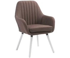 Mville Kėdė Florian Fabric ruda, balta