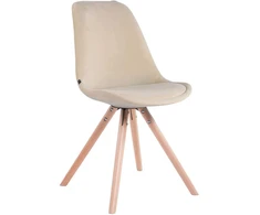 Mville Lankytojų kėdė Toulouse velvet round natura