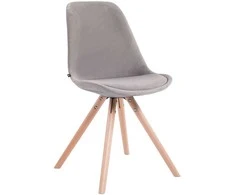 Mville Lankytojų kėdė Toulouse velvet round natura