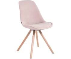Mville Lankytojų kėdė Toulouse velvet round natura