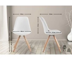Mville "Laval Natura" apvali lankytojų kėdė