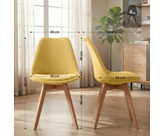 Mville "Linares Cord" kėdė