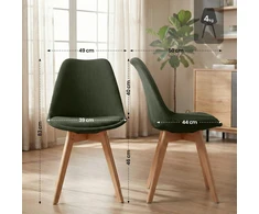 Mville "Linares Cord" kėdė