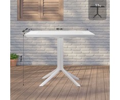 Mville Stalas Lenval 80x80 cm