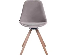 Mville Valgomojo kėdė Troyes velvet round natura