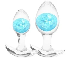 Ns novelties COSMIC GLAMS 2 vnt. mėlynas rinkinys