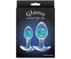 Ns novelties COSMIC GLAMS 2 vnt. mėlynas rinkinys