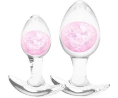 Ns novelties COSMIC GLAMS 2 vnt. rinkinys rožinis
