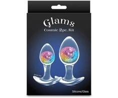 Ns novelties COSMIC GLAMS 2 vnt. rinkinys Vaivorykštė