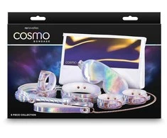 Ns novelties COSMO BONDAGE 6 DALIŲ RINKINYS VAIVORYKŠTĖS SPALVOS