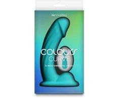 Ns novelties VIBRO DILDO 6 COLIAI TURKIO SPALVOS SU IŠLENKIMU