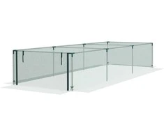 Outsunny Augalų apsaugos tinklas su užtrauktuku nuo vabzdžių ir kenkėjų 1,25 x 3,73 m