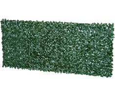 Outsunny Dirbtinė gyvatvorė, Sienų apdaila - Tamsiai žalia 300 x 150 cm