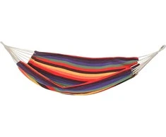 "Outsunny Hammock" lauko medvilninis krepšys 150 kg talpos, įvairiaspalvis 290x150 cm