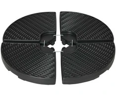 Outsunny Konsolinio skėčio svoris Konsolinio skėčio svoris, atsparus atmosferos poveikiui, 52 kg vandens/68 kg smėlio, HDPE