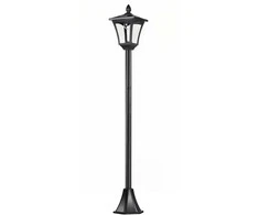 Outsunny Led saulės energija pakraunami sodo šviestuvai, žibintai 18 x 18 x 160 cm
