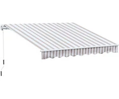 Outsunny Markizė su rankiniu alkūniniu mechanizmu 3 x 2,5 m
