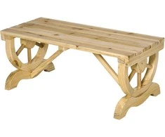 Outsunny Medinis sodo suoliukas 98 x 50 x 39,5 cm