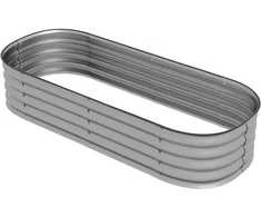 Outsunny Metalinė pakeliama lysvė, daržovių lysvė 150 x 62 x 30 cm