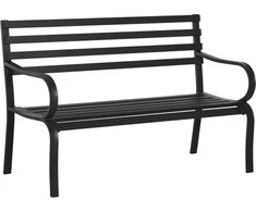 Metalinis sodo suoliukas 2-vietis 127 x 58 x 82 cm