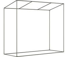 Outsunny plėvelinis šiltnamis su susukamosiomis durimis ir šoniniu langu, 200x68x196 cm, atsparus vėjui, plienas ir PE, baltas