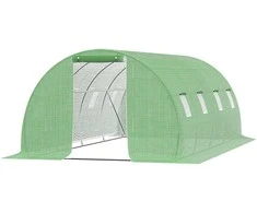 Outsunny Polietileninis šiltnamis 6 x 3 m