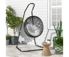 Outsunny Reguliuojamo aukščio pakabinamo krėslo stovas iki 150 kg