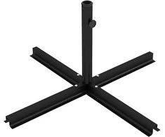 Outsunny Skėčių stovas 4kg skėčių kryžminis stovas Ø38-48 mm skersmens stulpui