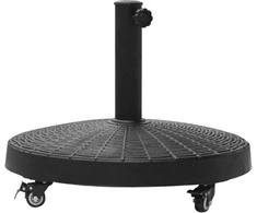 Outsunny Skėčių stovas, skėčių laikiklis 25 kg Ø38/48 mm