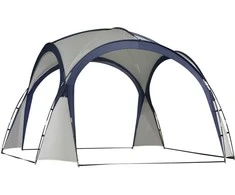 Outsunny Sodo palapinė, apsauga nuo saulės 3,5 x 3,5 x 2,3 m