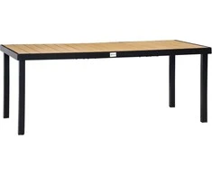 Outsunny Sodo stalas 8 žmonėms, lauko valgomojo stalas 190 x 90 x 74 cm