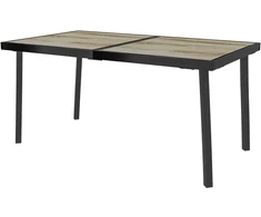 Outsunny Sodo stalas, terasos valgomojo stalas 6 asmenims 145 x 85 cm