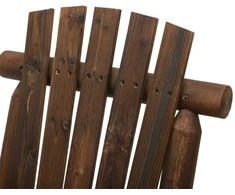 Outsunny sodo suoliukas su stalu, sodo baldai, suoliukas, 2 kėdės, medinis, rudas, 157 x 88 x 103 cm