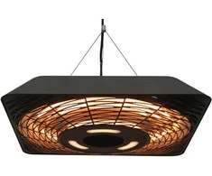 Outsunny Spindulinis lubinis šildytuvas 800W/1200W/2000W 5 režimų IP45 su nuotolinio valdymo pulteliu