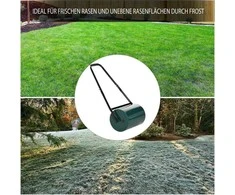 "Outsunny" vejos volas sodo volas sodo volas su U formos rankena 31 cm skersmens 30 cm darbinio pločio 40 L vandens/smėlio užpildas metalinis žalias