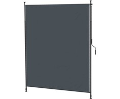 Outsunny Vertikali markizė, šoninė markizė 200 x 292 cm - pilka