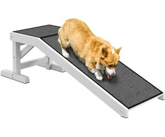 Pawhut Augintinių rampa su neslystančiu kilimu šunims iki 30 kg 125 x 40 x 35,5 cm