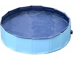Pawhut Didelis baseinas šunims Ø80xH20 cm