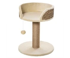 Pawhut Kačių draskyklė su žaidimų kamuoliuku 49 cm