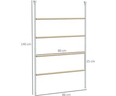 "PawHut" medinės kopėčios viščiukams, žaidimų aikštelė viščiukams Viščiukų laipiojimo rėmas 4-6 viščiukams 140 x 86 x 2,5 cm natūralaus medžio