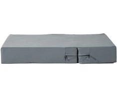 Pawhut Sulankstomi dviejų pakopų laipteliai katėms ir šunims, pilkos spalvos, L45xW39xH20 cm