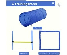 Pawhut Šunų Agility sporto įrangos rinkinys