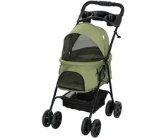 Pawhut Šunų vežimėlis su sulankstymo funkcija 67 x 45 x 96 cm